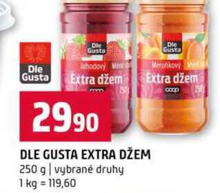 DLE GUSTA EXTRA DŽEM 250 g