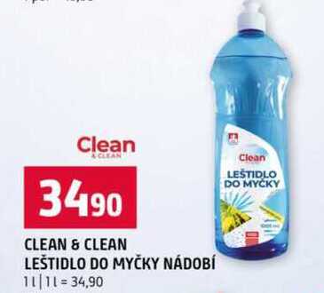 CLEAN & CLEAN LEŠTIDLO DO MYČKY NÁDOBÍ 1 l