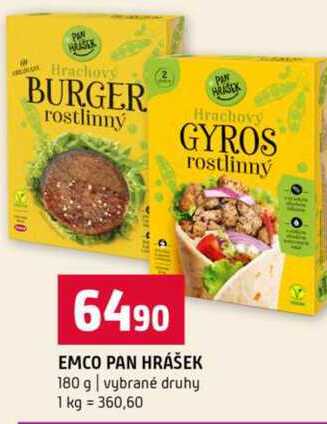 EMCO PAN HRÁŠEK 180 g