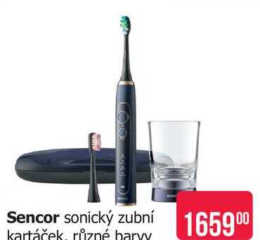 Sencor sonický zubní kartáček, různé barvy 