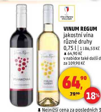 VINUM REGUM, 0,75 l