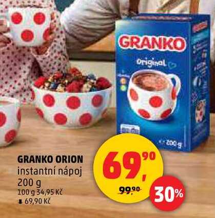 GRANKO ORION instantní nápoj, 200 g 
