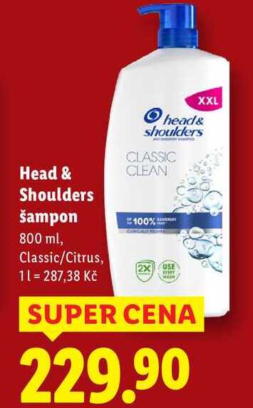 Head & Shoulders šampon, 800 ml