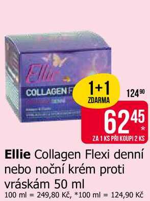Ellie Collagen Flexi denní nebo noční krém proti vráskám 50 ml 