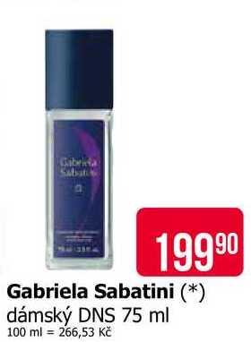 Gabriela Sabatini dámský DNS 75 ml 