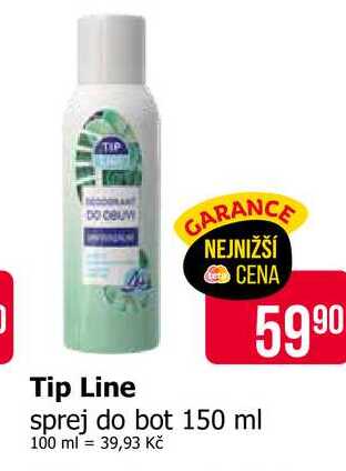 Tip Line sprej do bot 150 ml 