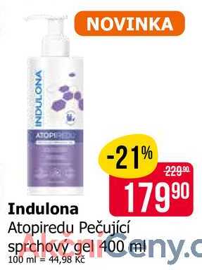 Indulona Atopiredu Pečující sprchový gel 400 ml 