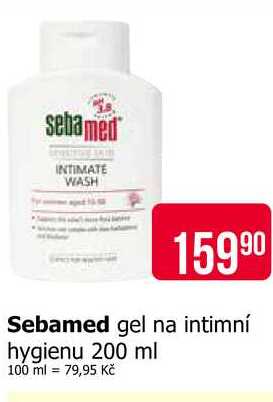 Sebamed gel na intimní hygienu 200 ml 