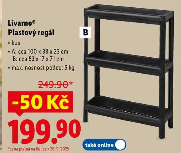 Livarno Plastový regál 
