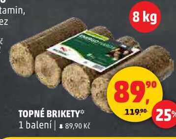 TOPNÉ BRIKETY, 1 balení
