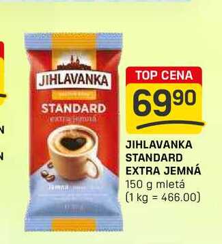 JIHLAVANKA STANDARD EXTRA JEMNÁ 150 g