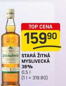 STARÁ ŽITNÁ MYSLIVECKÁ 38% 0,5l