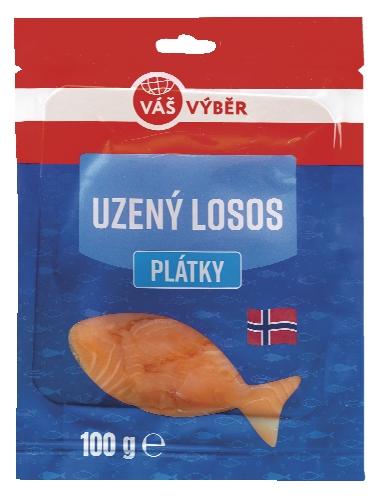 VÁŠ VÝBĚR Uzený losos