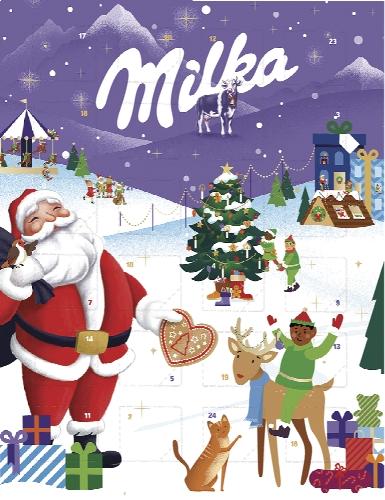 Milka Adventní kalendář