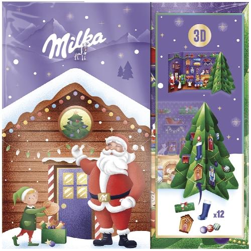 Milka Adventní kalendář, 163 g
