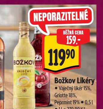   Božkov Likéry 0,5 l