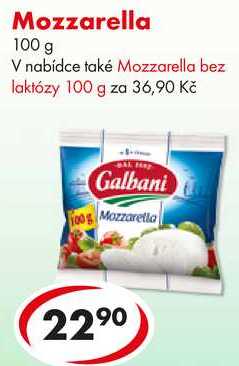 Mozzarella, 100 g 