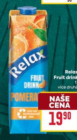 Relax Fruit drink 1l