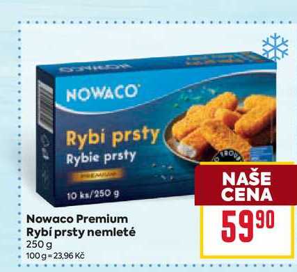 Nowaco Premium Rybí prsty nemleté 250 g 