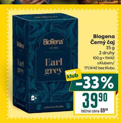Biogena Černý čaj 35 g