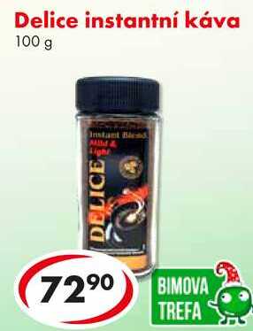 Delice instantní káva, 100 g 