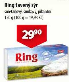 Ring tavený sýr, 150 g 