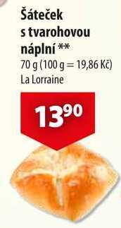 Šáteček s tvarohovou náplní, 70 g