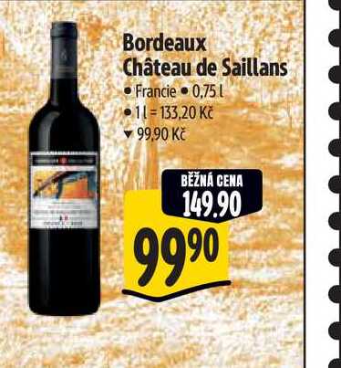 Bordeaux Château de Saillans 0,75 l