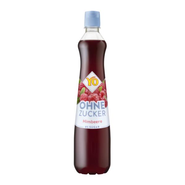YO Sirup malina bez přidaného cukru