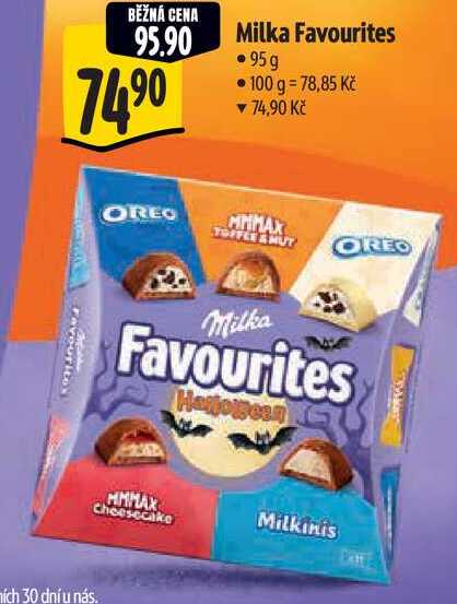 Milka Favourites, 95 g 