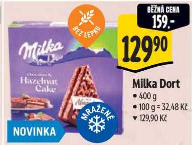 Milka Dort, 400 g