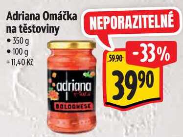 Adriana Omáčka na těstoviny, 350 g
