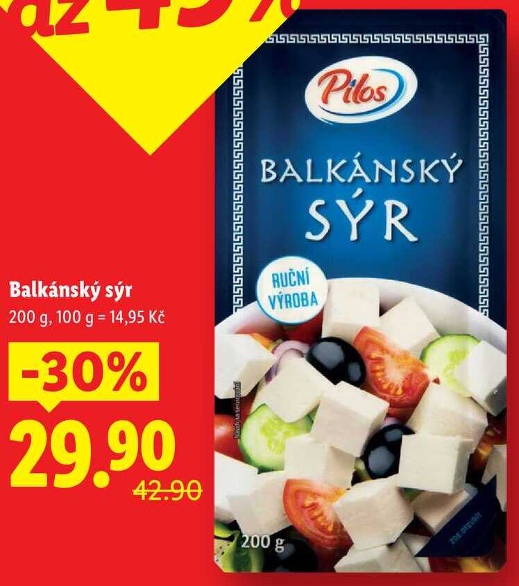 Balkánský sýr, 200 g