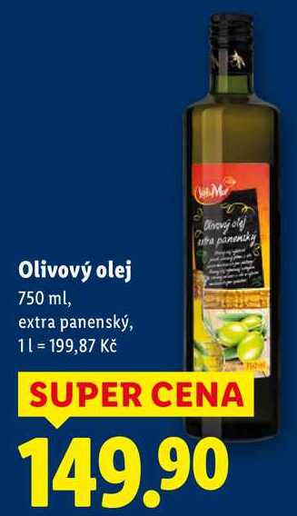 Olivový olej, 750 ml