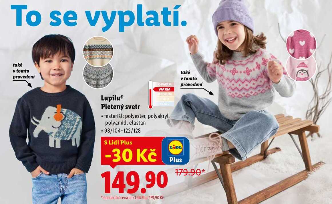 Lupilu Pletený svetr 