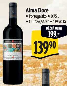 Alma Doce, 0,75 l