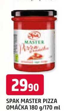 SPAK MASTER PIZZA OMÁČKA 180 g/170 ml 