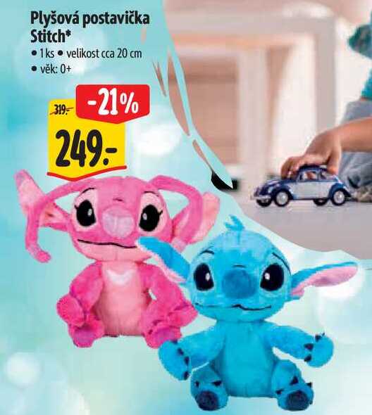 Plyšová postavička Stitch