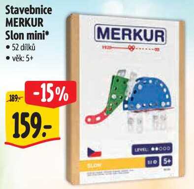 Stavebnice MERKUR Slon mini