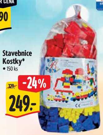 Stavebnice Kostky, 150 ks