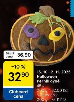Halloween Perník dýně, 45 g  