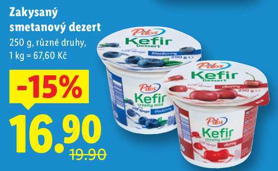 Zakysaný smetanový dezert, 250 g