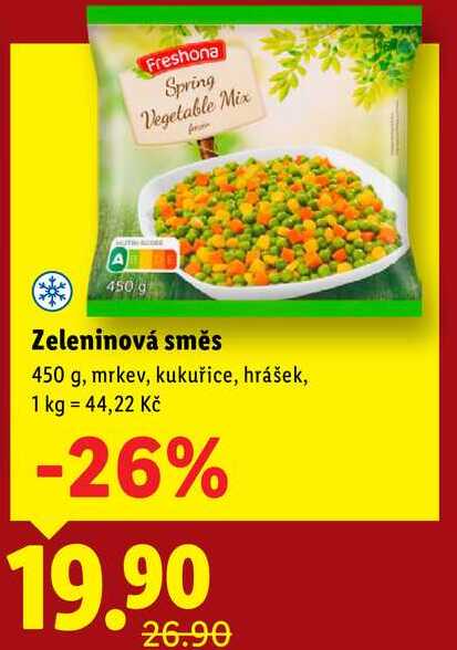 Zeleninová směs, 450 g