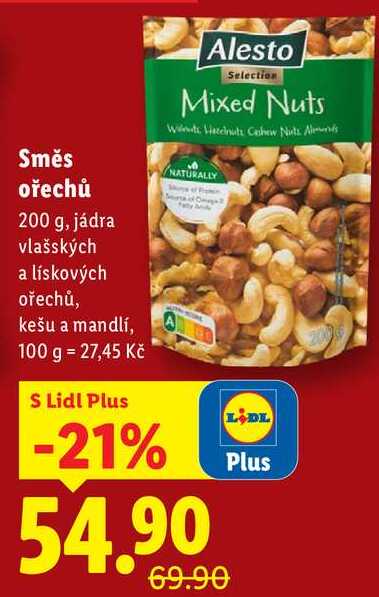 Směs ořechů, 200 g