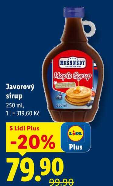 Javorový sirup, 250 ml