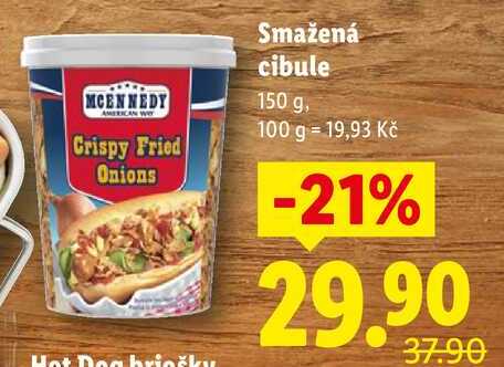 Smažená cibule, 150 g