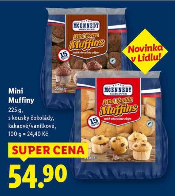 Mini Muffiny, 225 g