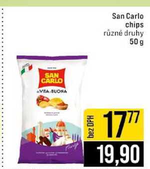 San Carlo chips 50g 
