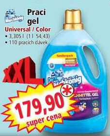 Praci gel, 3,305 l/110 PD