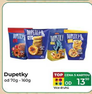 Dupetky od 70g - 160g